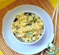 Рис с чесноком по-японски