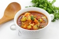 Летний борщ