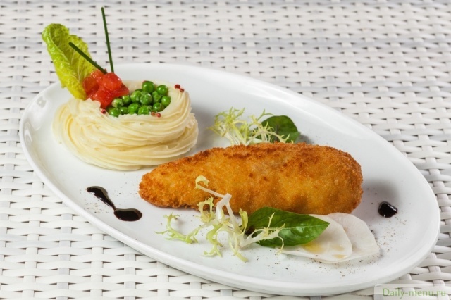 Картофельные зразы с капустой