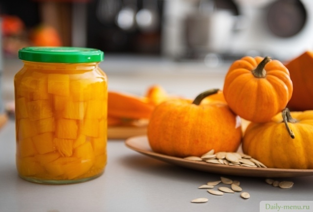 Маринованная тыква
