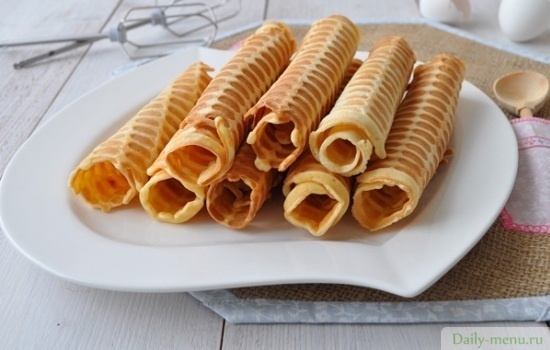 Вафли из кукурузной муки