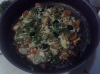 Мясная кето-пицца