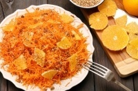 Морковно-апельсиновый салат