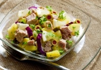 Картофельный салат (постный)