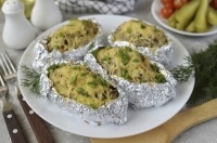 Порционное жаркое в фольге
