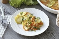 Морковно-картофельная запеканка