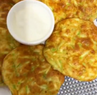 Кабачковые лепешки