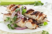 Рыбный шашлык из скумбрии