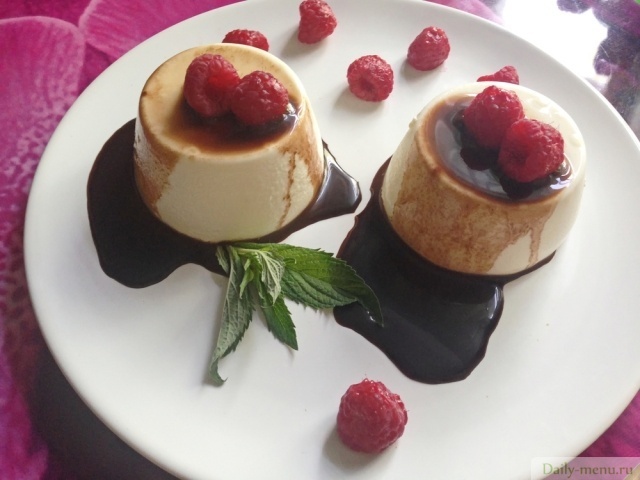 Шоколадно-ликерное желе «Бейлис»