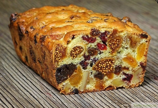 Кекс с сухофруктами