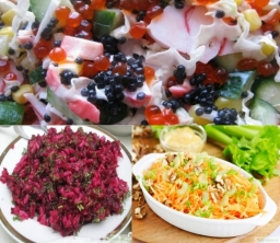 Три салата для тех, кто хочет худеть вкусно